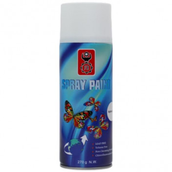 SPRAY PAINT (APPL.WHT)270G SPO0115 ( PLY25)