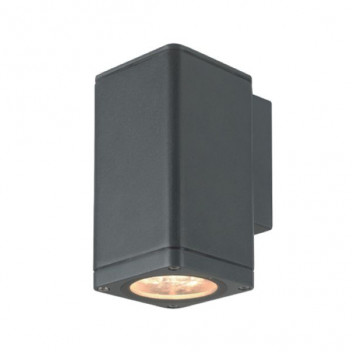 KUBE SINGLE GU10 GRAPHITE WALL LIGHT SYOK01GT (SYNERJI)