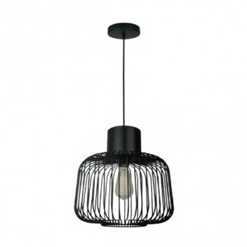 PN29 INDOOR PENDANT E27 MATT BLACK SYIPN29B (SYNERJI)